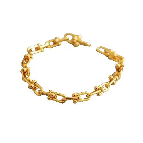 Nomo Gold Chain Link Bracelet (Final Sale) sold by VERAFIED
