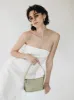 Strapless Linen Maxi Dress sold by VERAFIED