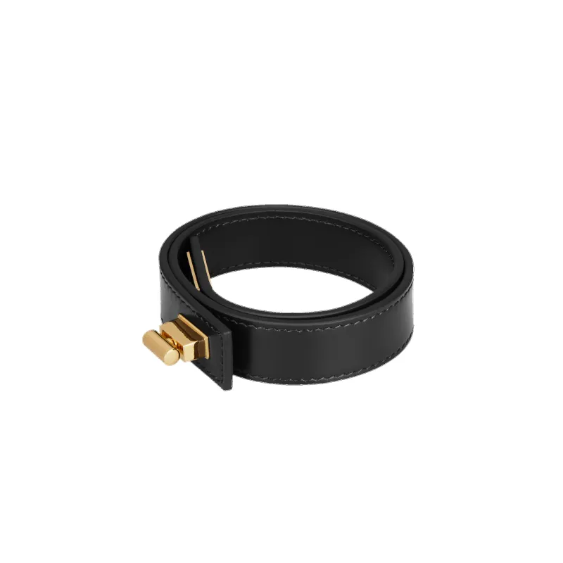 Mini Gold Black Crossbody Extension Strap sold by VERAFIED