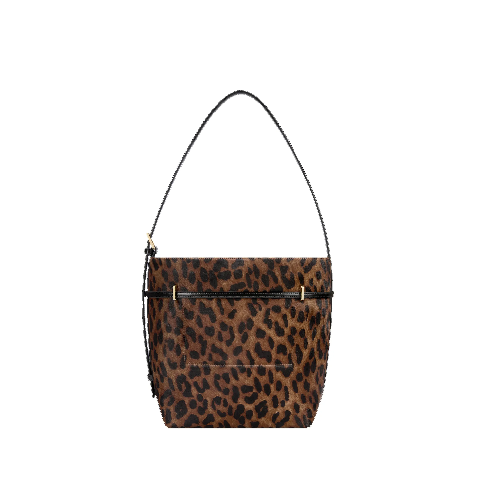 Small Leopard Belted Tote Bag sold by VERAFIED product image thumbnail 4