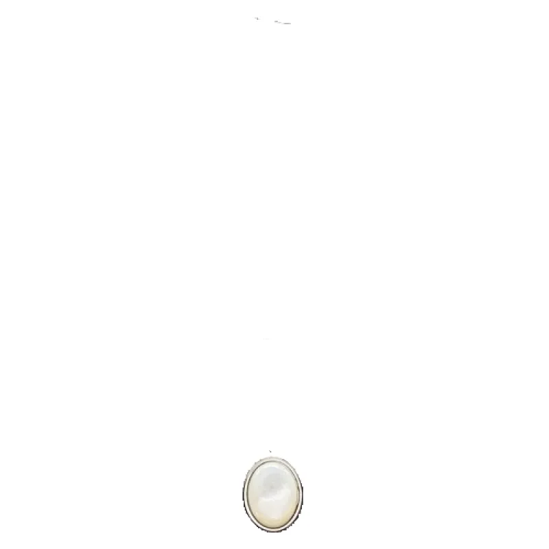 Ivory Orb Drop Choker made by VERAFIED