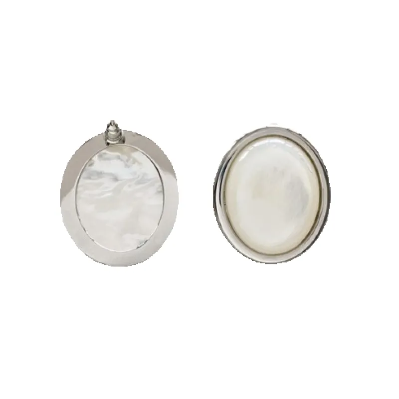 Ivory Orb Earrings made by VERAFIED