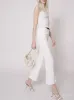 White Posh Suit Pants (Final Sale) sold by VERAFIED