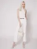 White Posh Suit Pants (Final Sale) sold by VERAFIED
