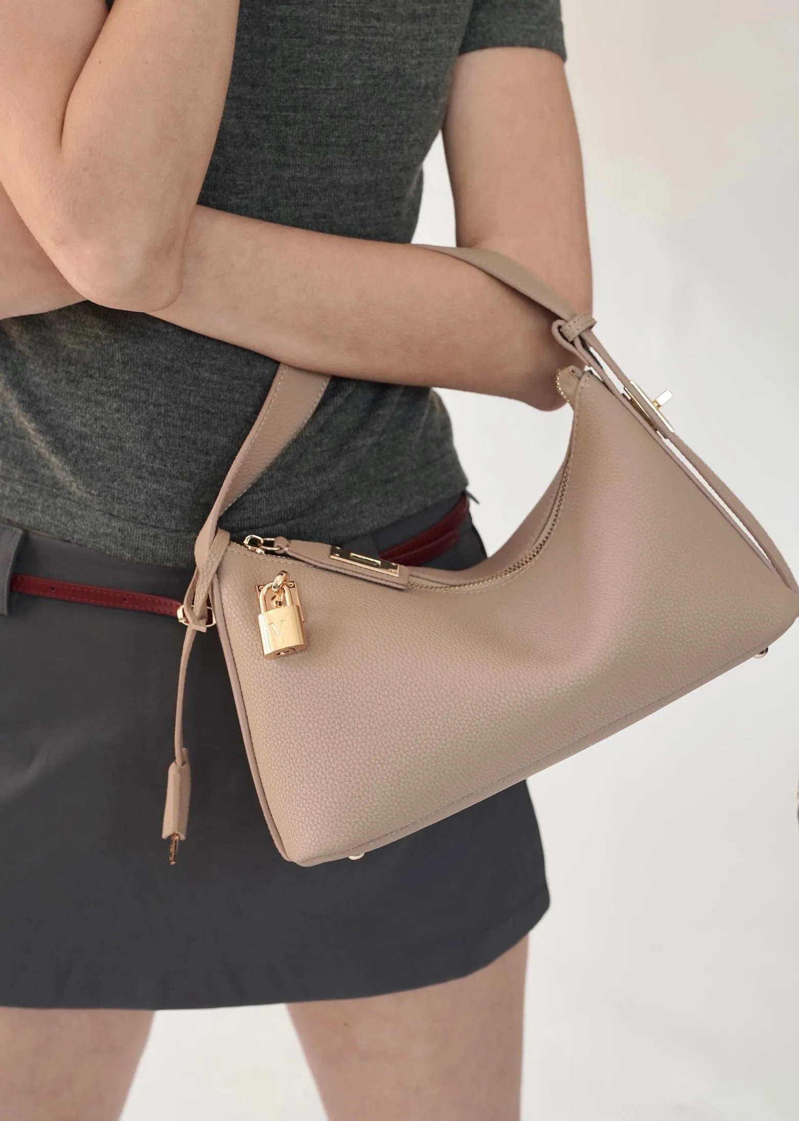 Gold Beige Hobo Bag sold by VERAFIED product image thumbnail 2