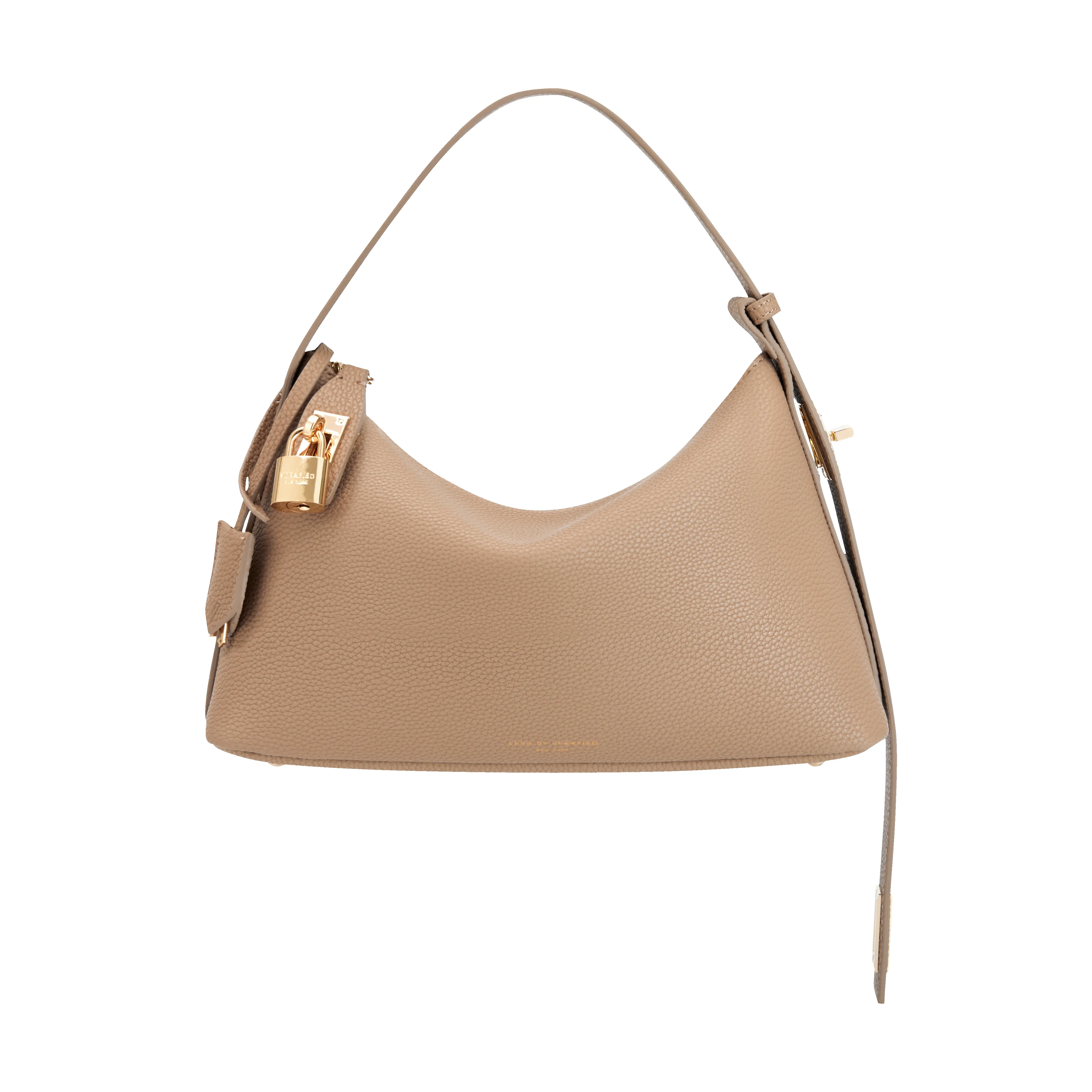 Gold Beige Hobo Bag sold by VERAFIED