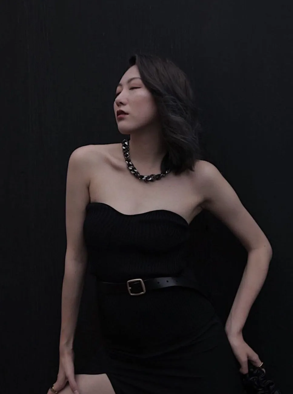 Lux Knit Top in Black (Final Sale) sold by VERAFIED