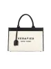 Leather-trimmed Canvas Tote (Final Sale) sold by VERAFIED