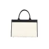 Leather-trimmed Canvas Tote (Final Sale) sold by VERAFIED