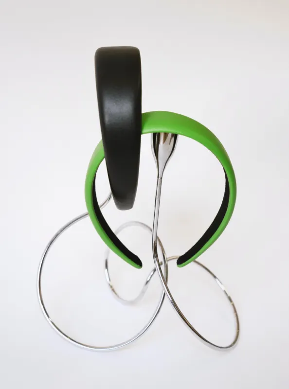 Vegan Leather Wide Headband sold by VERAFIED