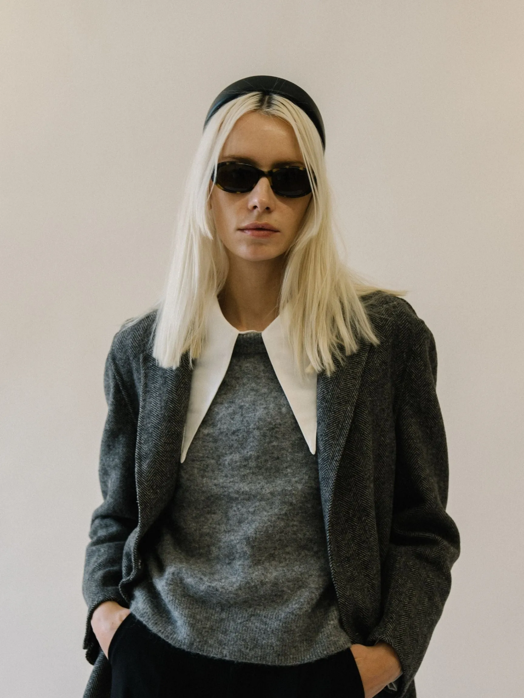 Vegan Leather Wide Headband sold by VERAFIED product image thumbnail 4