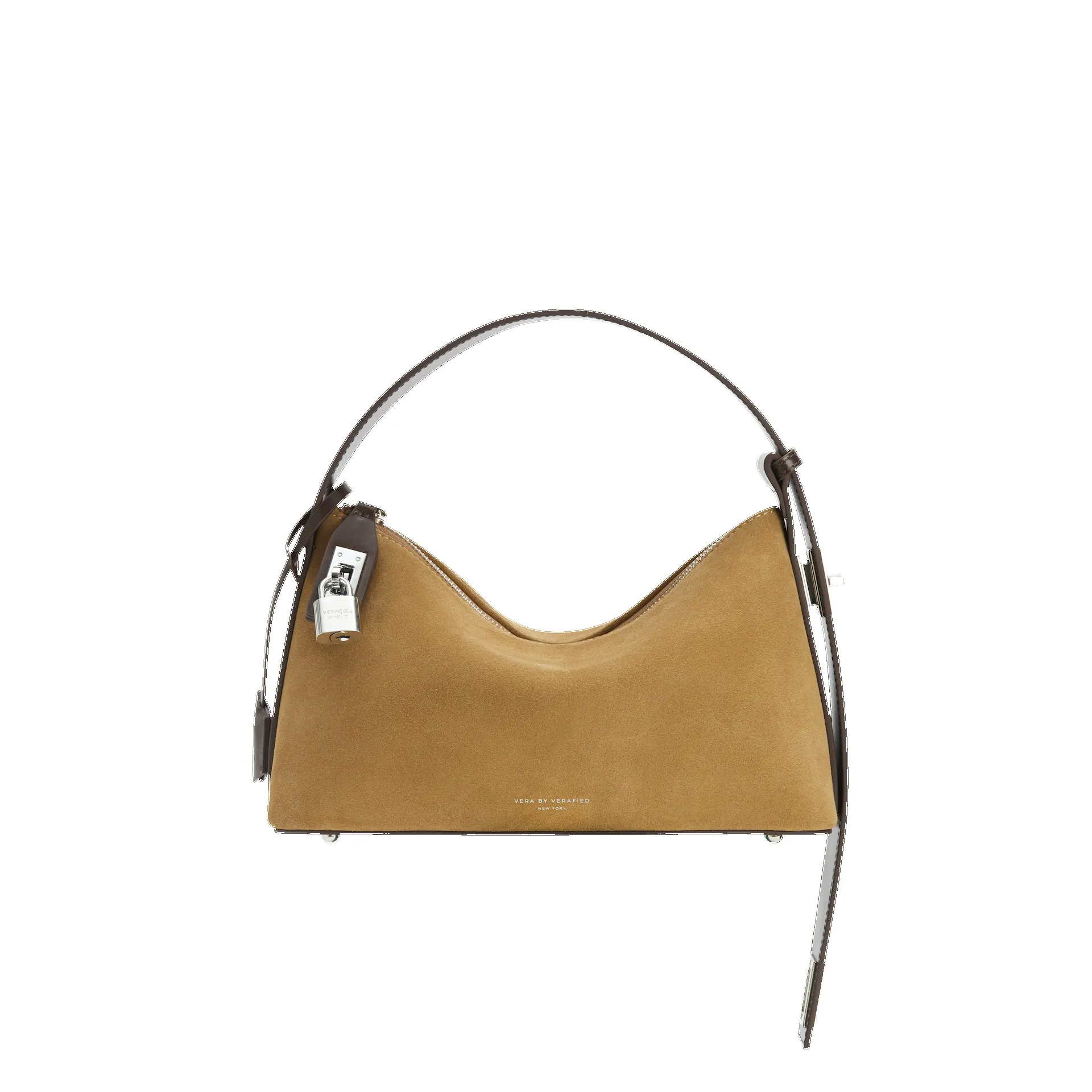 Silver Suede Hobo Bag (Low Stock) sold by VERAFIED product image thumbnail 3