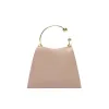 Nude Ring Handle Bag sold by VERAFIED