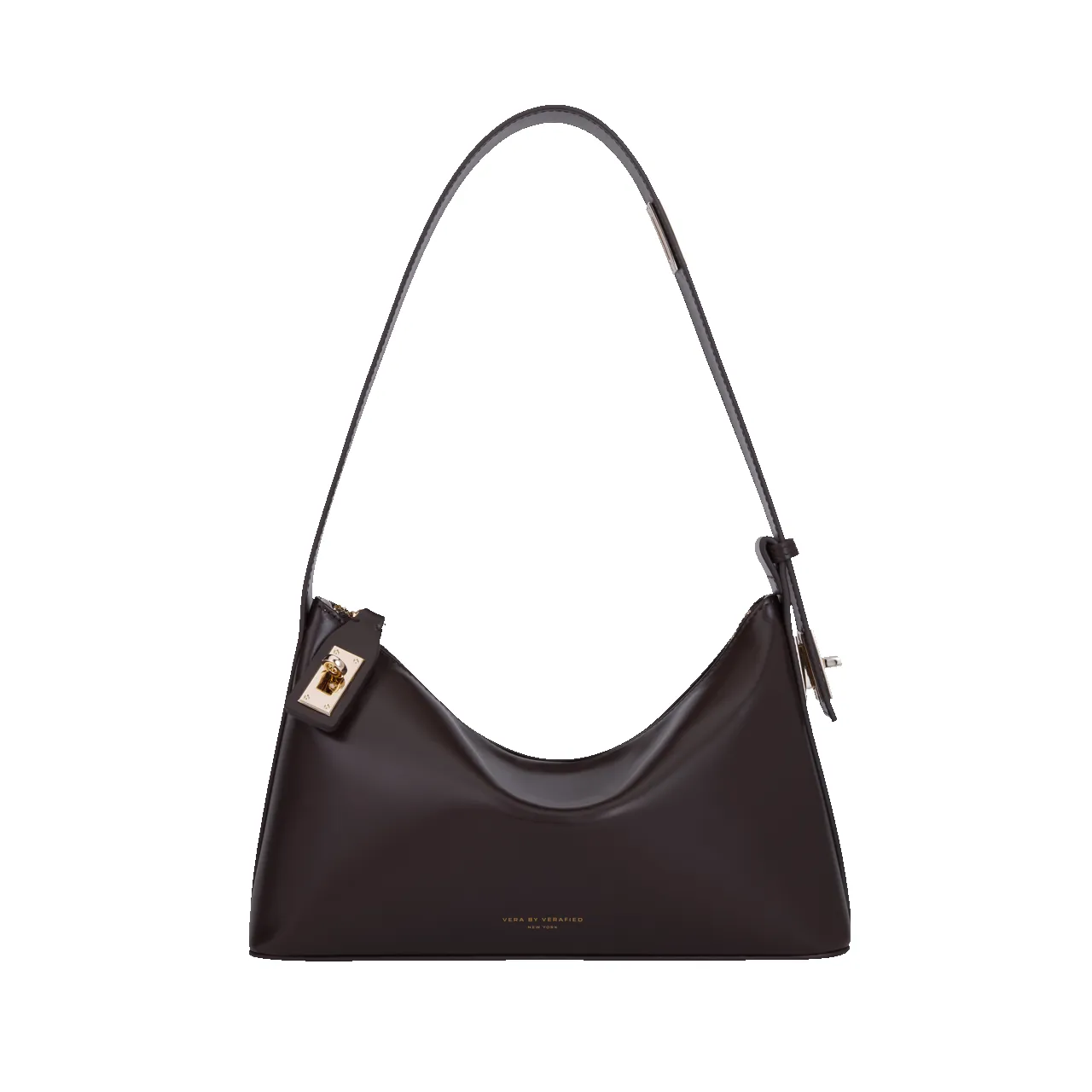 Gold Chocolate Hobo Bag sold by VERAFIED product image thumbnail 4