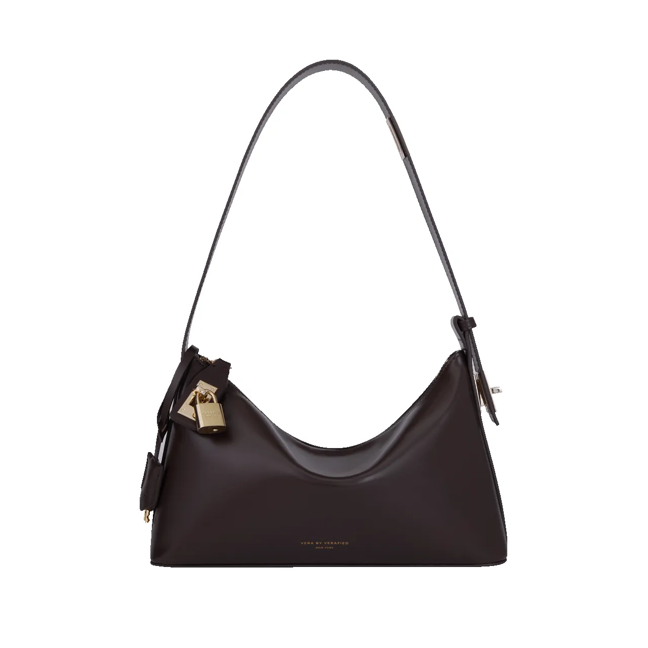 Gold Chocolate Hobo Bag sold by VERAFIED product image thumbnail 5