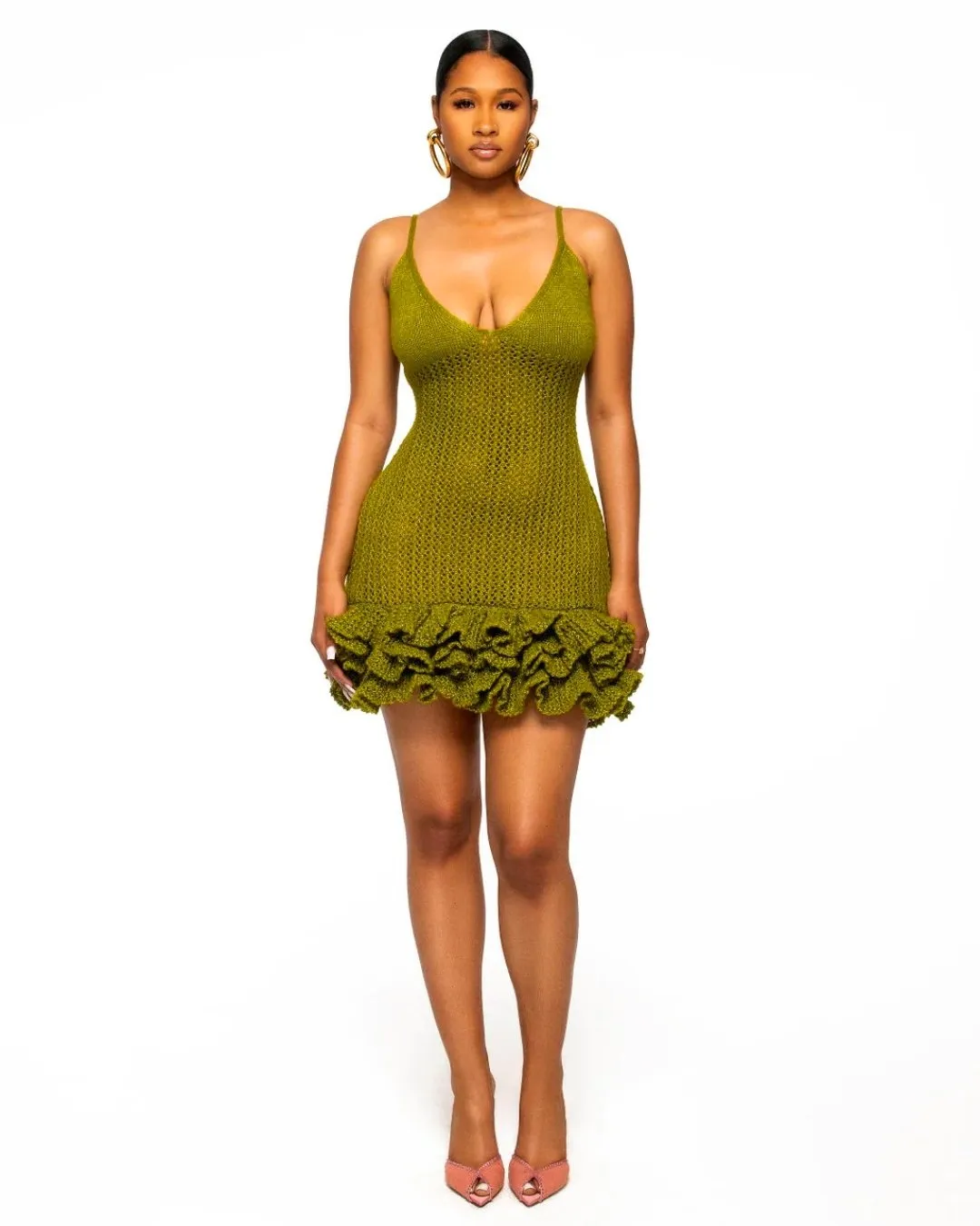 iggy green dress Iggy Midi Dress in Forest Green – Always Alice