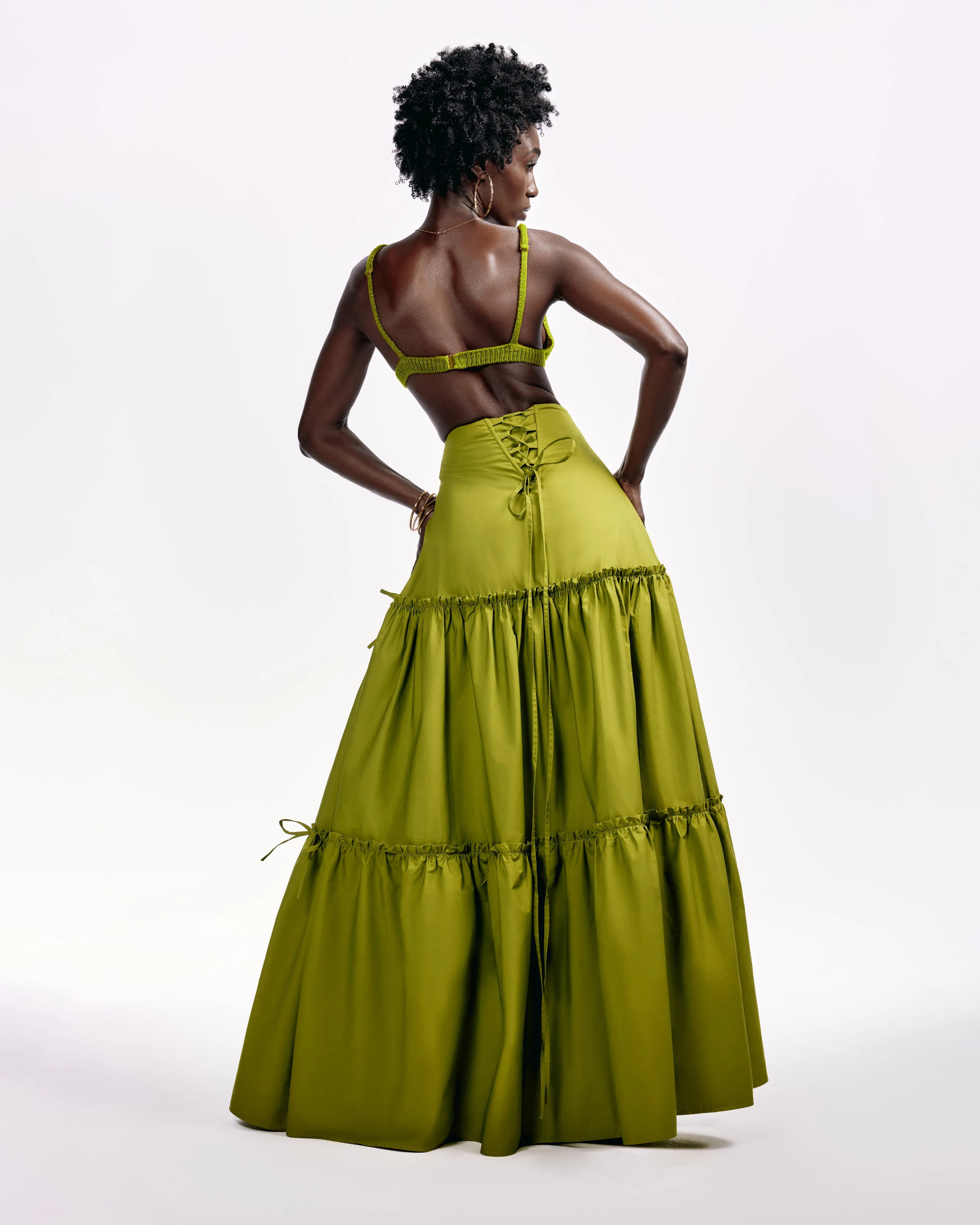 Dalila Maxi Skirt sold by Hanifa