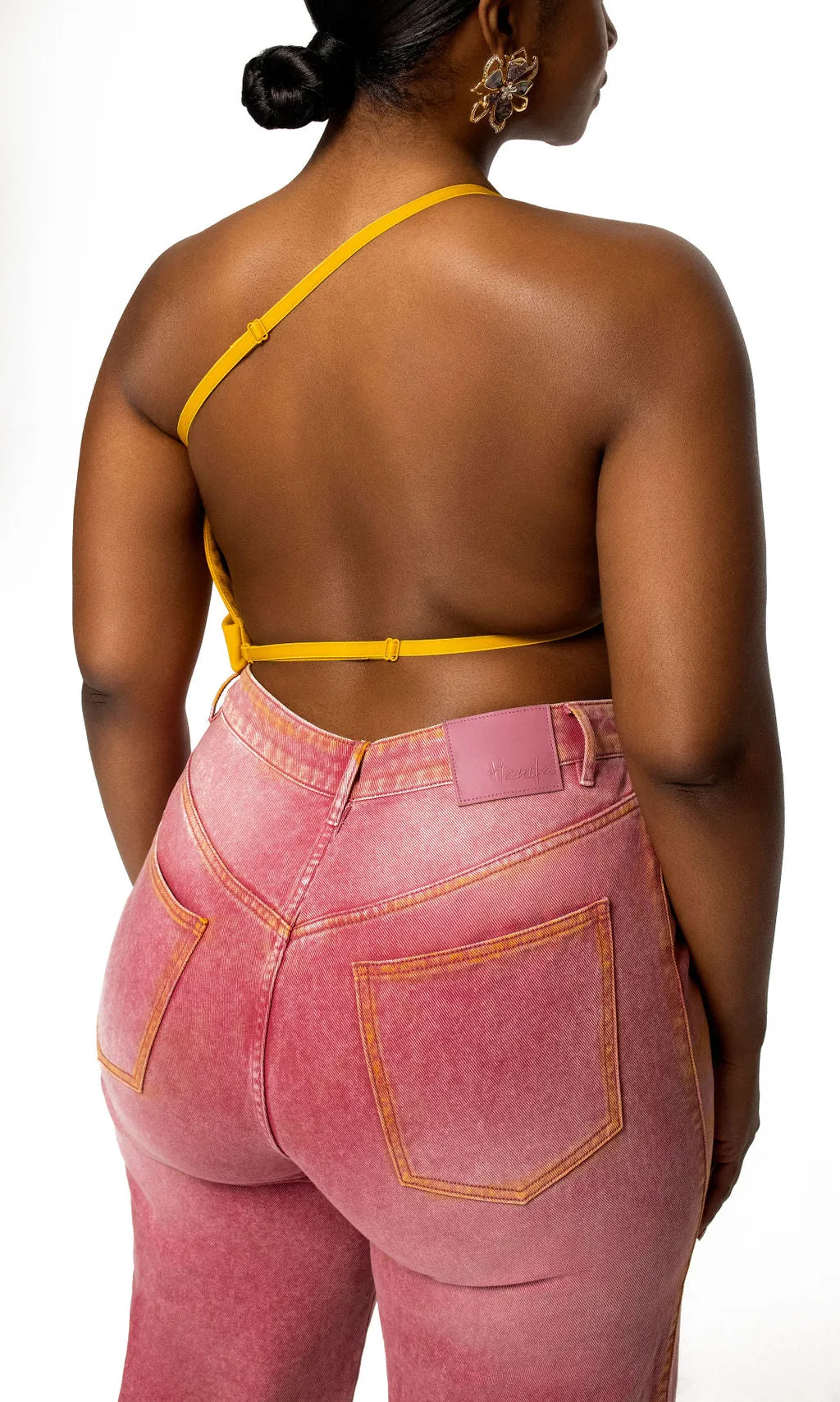 Rozi Petal Top sold by Hanifa product image thumbnail 4