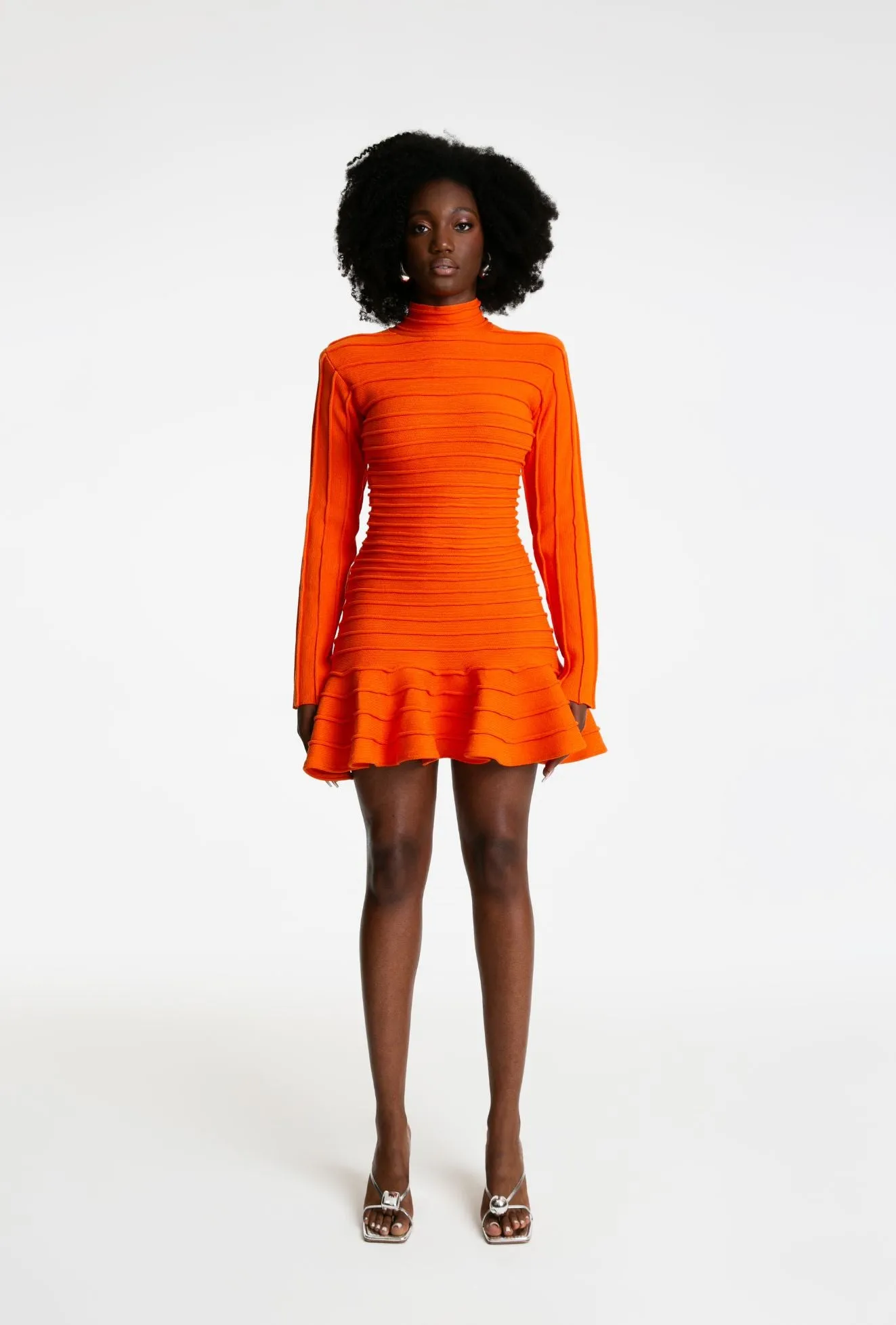 Clarissa Mini Knit Dress sold by Hanifa product image thumbnail 4