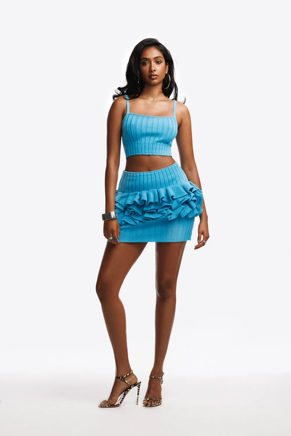Milana Knit Skirt sold by Hanifa product image thumbnail 2