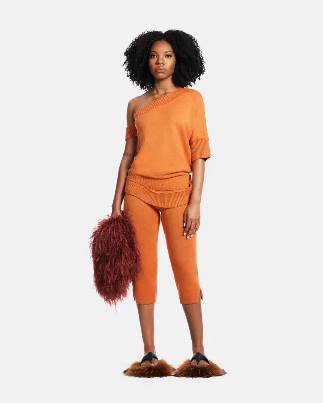 Zeline Knit Capris sold by Hanifa