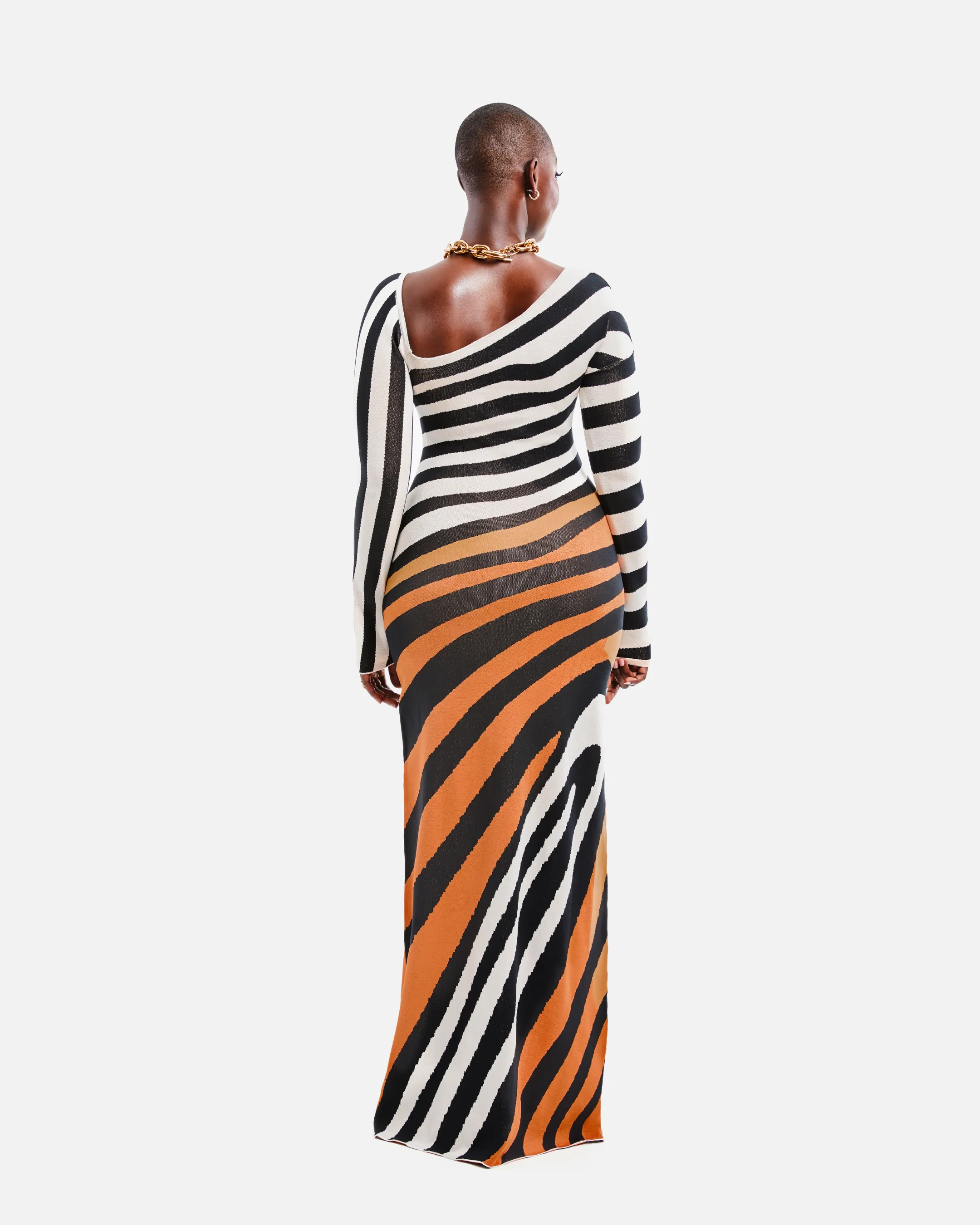 Nina Striped Dress II sold by Hanifa product image thumbnail 2