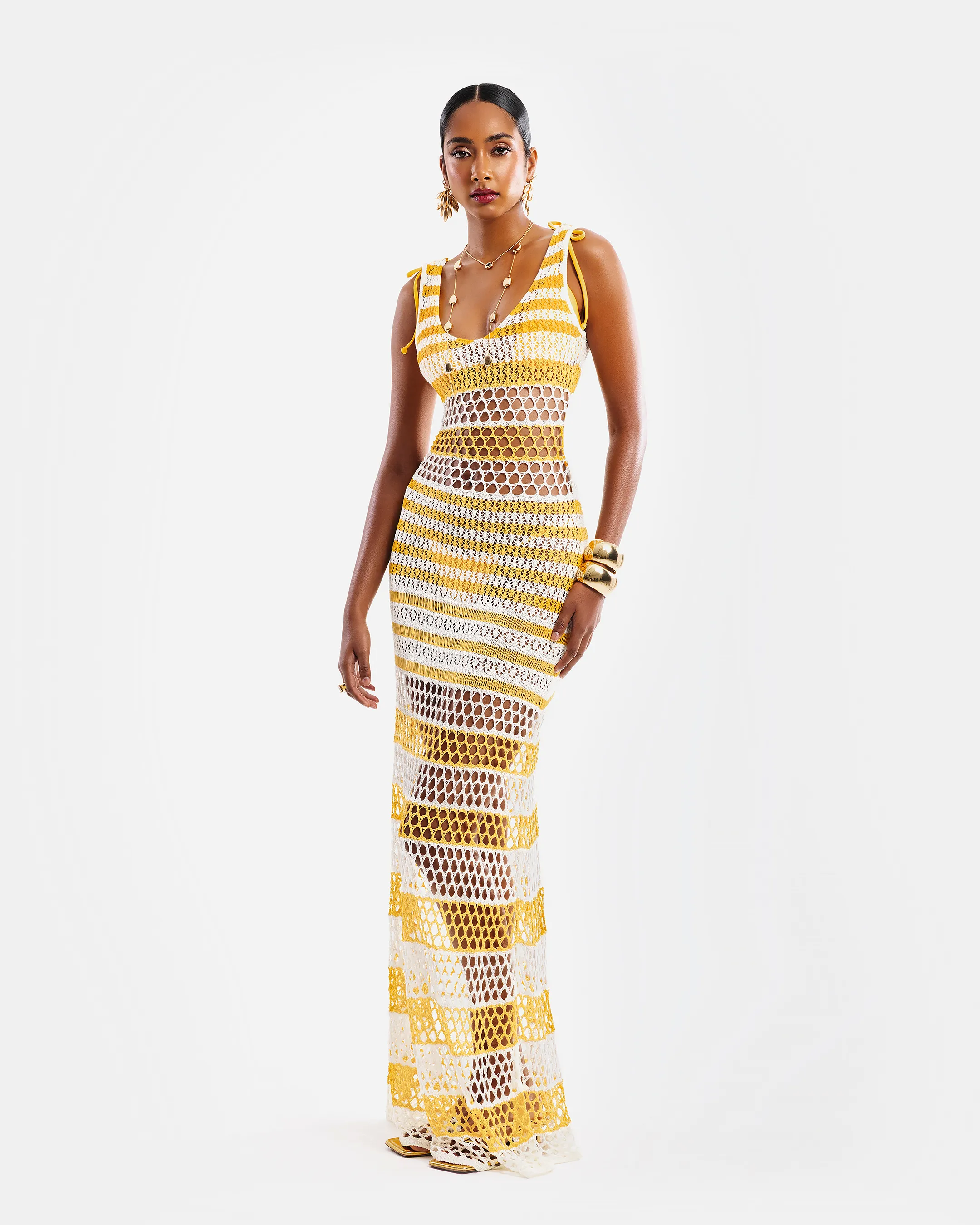 Sophie Knit Dress sold by Hanifa product image thumbnail 3