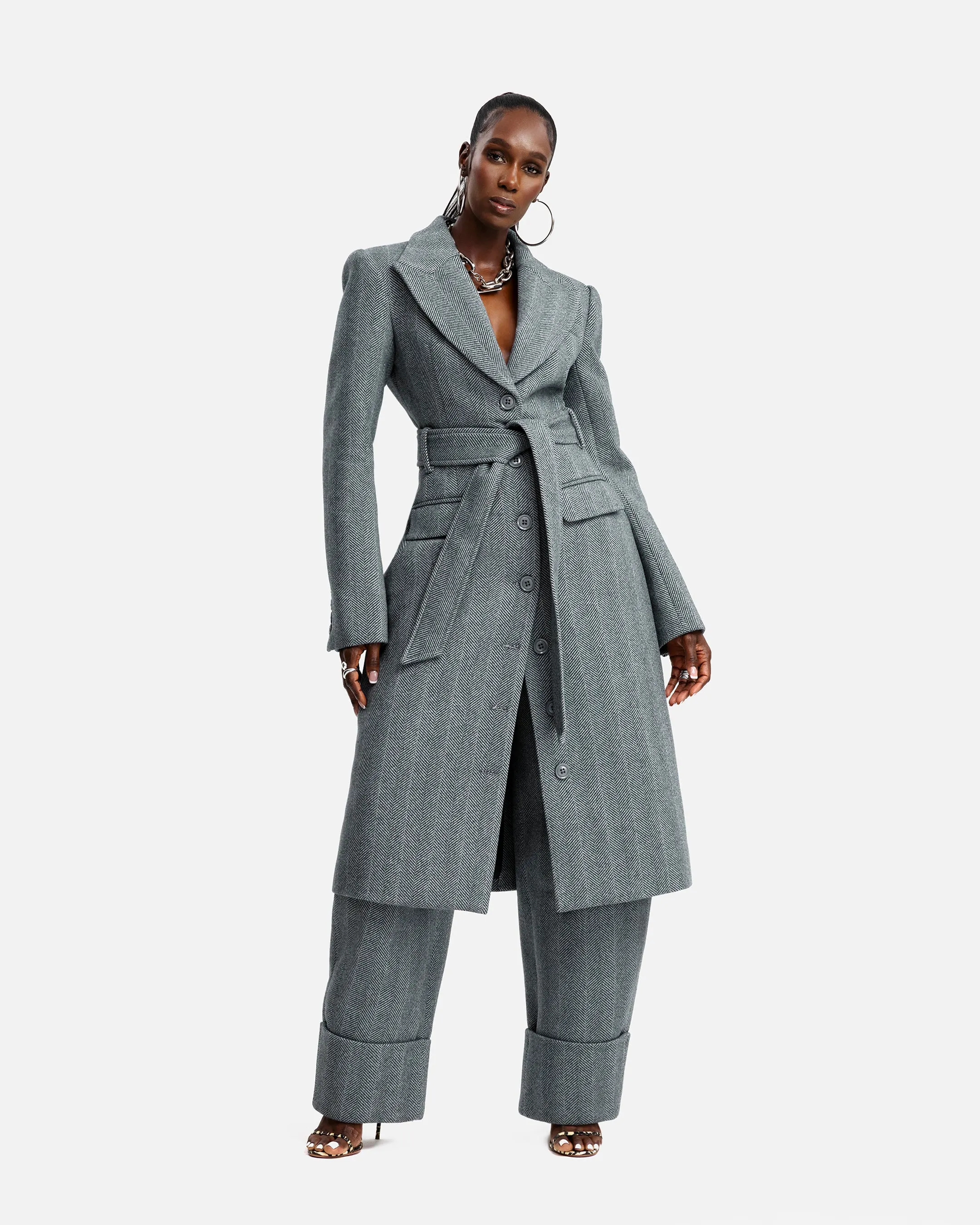 Shay Wool Coat II sold by Hanifa