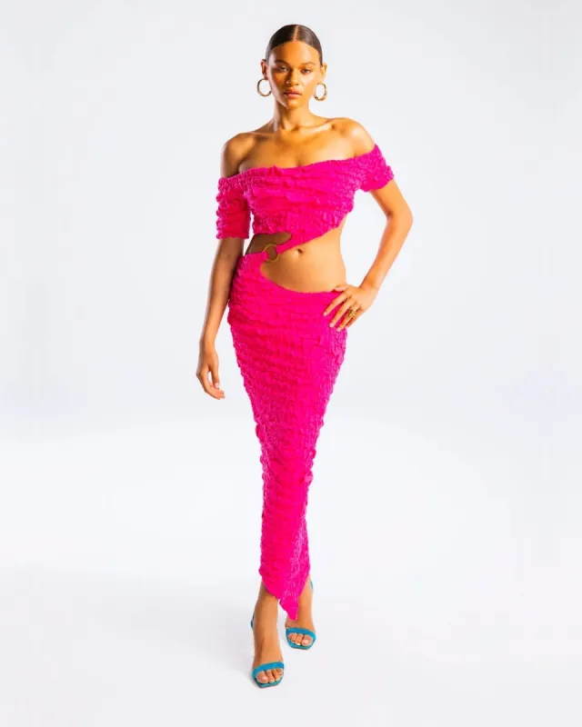 Isla Knit Midi Dress sold by Hanifa