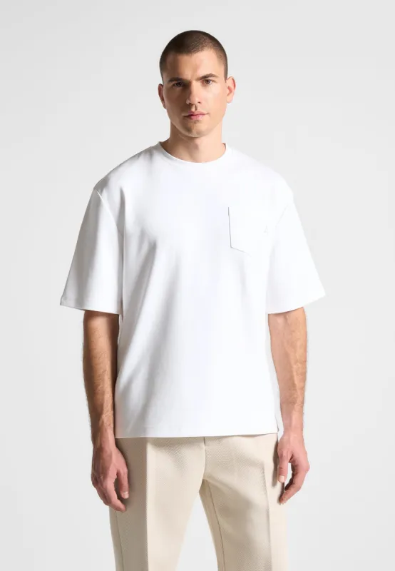 Antoine - Relaxed Fit T-Shirt - White sold by Maniere De Voir
