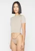 Short Sleeve T Shirt - Beige sold by Maniere De Voir