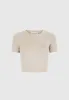 Short Sleeve T Shirt - Beige sold by Maniere De Voir