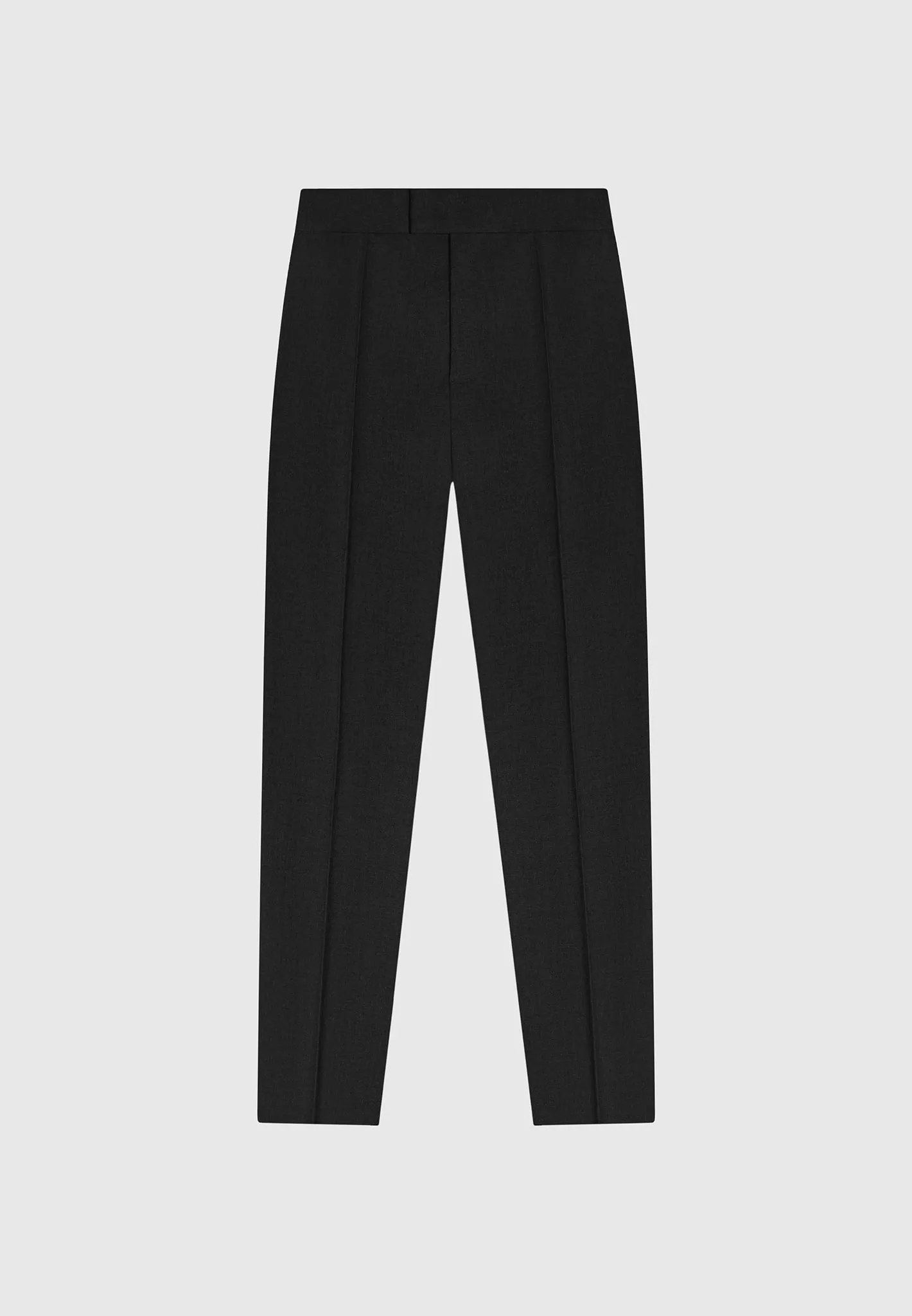 Slim Fit Pleated Tailored Trousers - Black sold by Maniere De Voir product image thumbnail 2