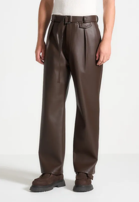 Neoprene Trousers with Pleat - Grey | Parallel
