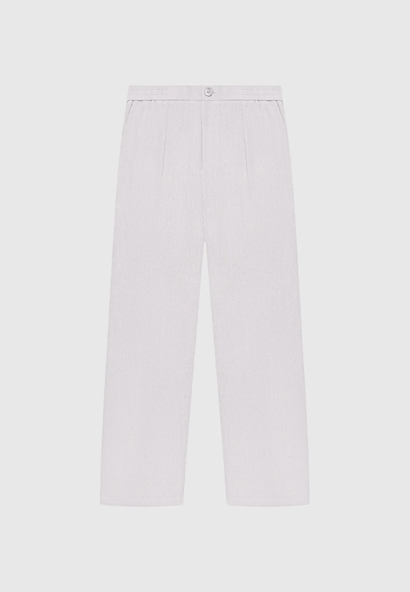 Crinkled Linen Trousers - Grey sold by Maniere De Voir product image thumbnail 2