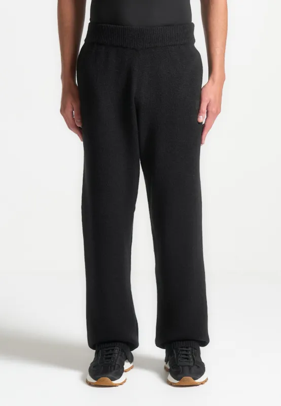 Signature Knit Joggers - Black sold by Maniere De Voir