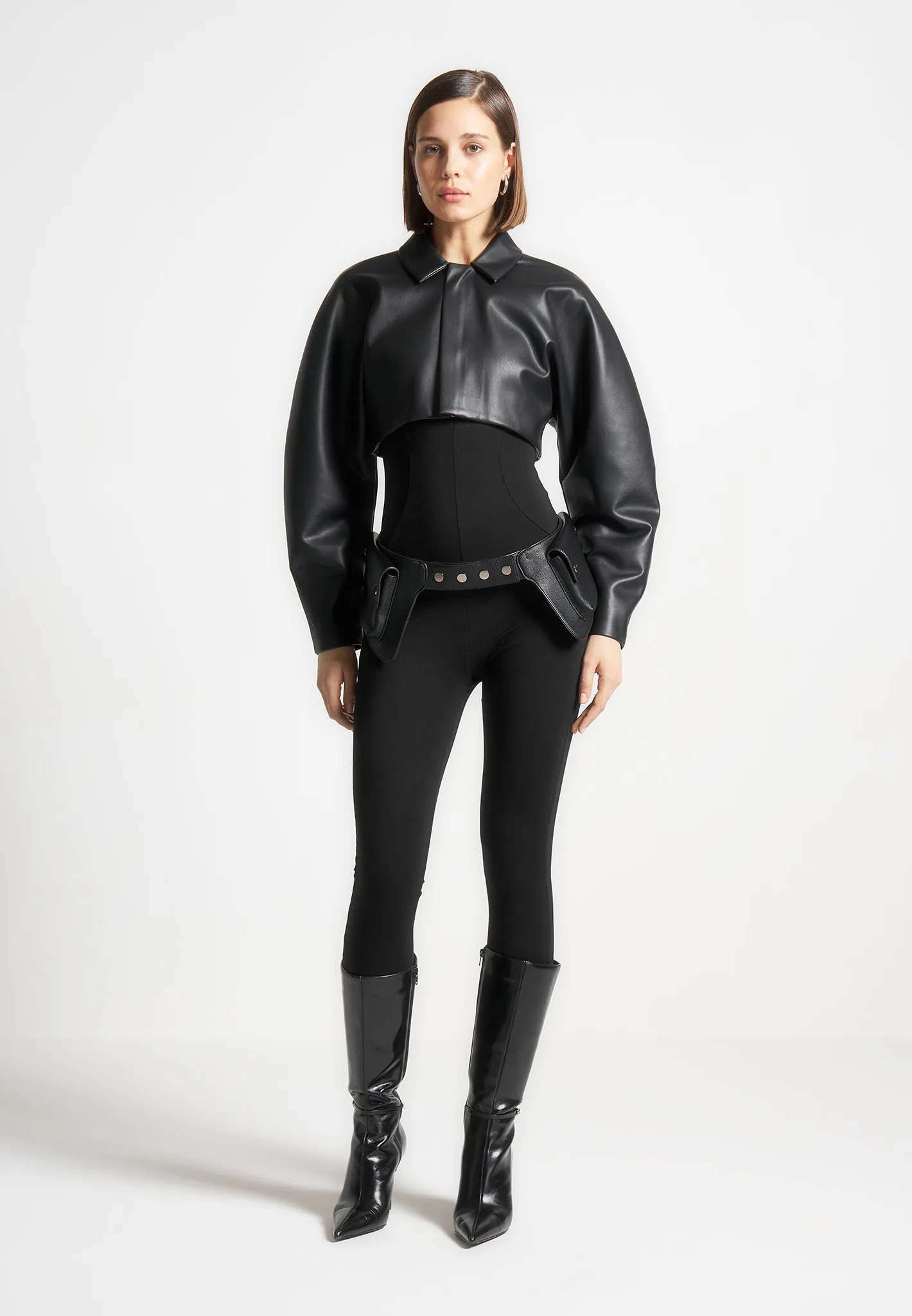 Cargo Belt Bag - Black sold by Maniere De Voir