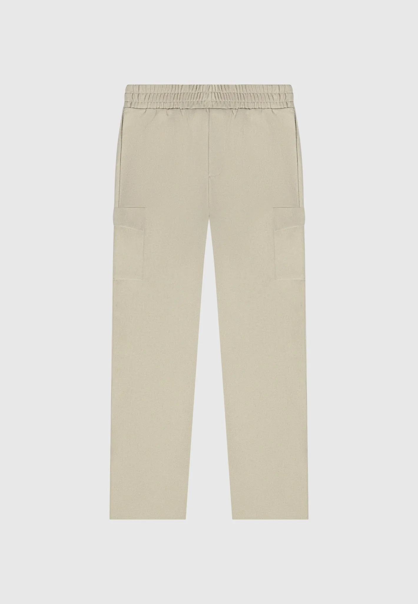 Angular Pocket Cargo Pants - Beige sold by Maniere De Voir product image thumbnail 2