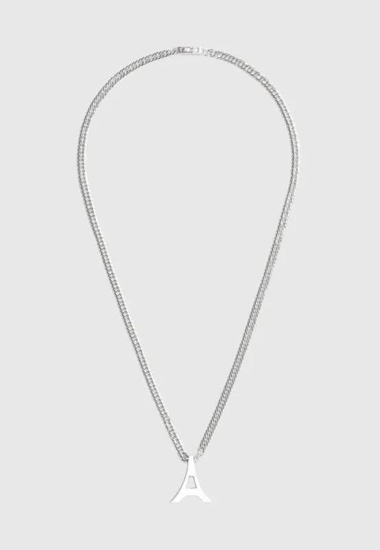 Sterling Silver Eiffel Necklace - Silver sold by Maniere De Voir