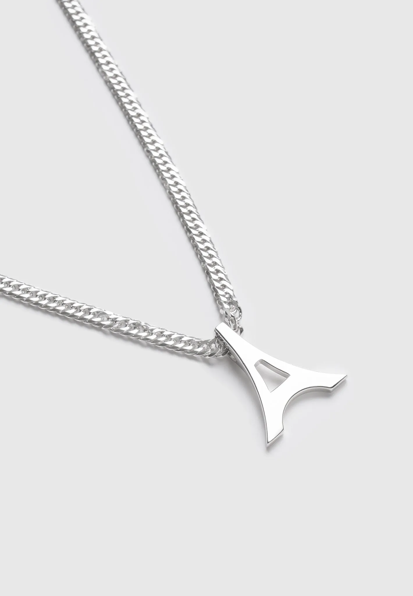 Sterling Silver Eiffel Necklace - Silver sold by Maniere De Voir product image thumbnail 4