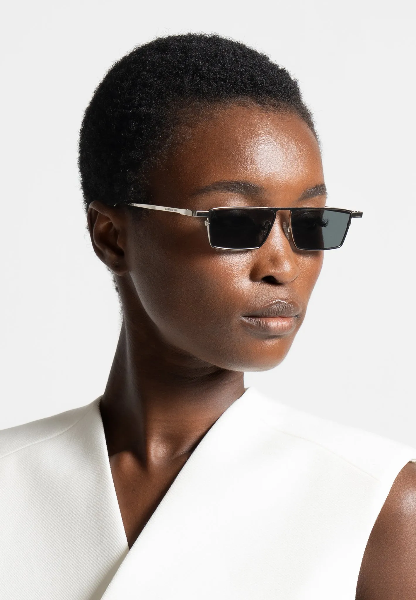 Palais - Aviator Sunglasses - Silver sold by Maniere De Voir product image thumbnail 3
