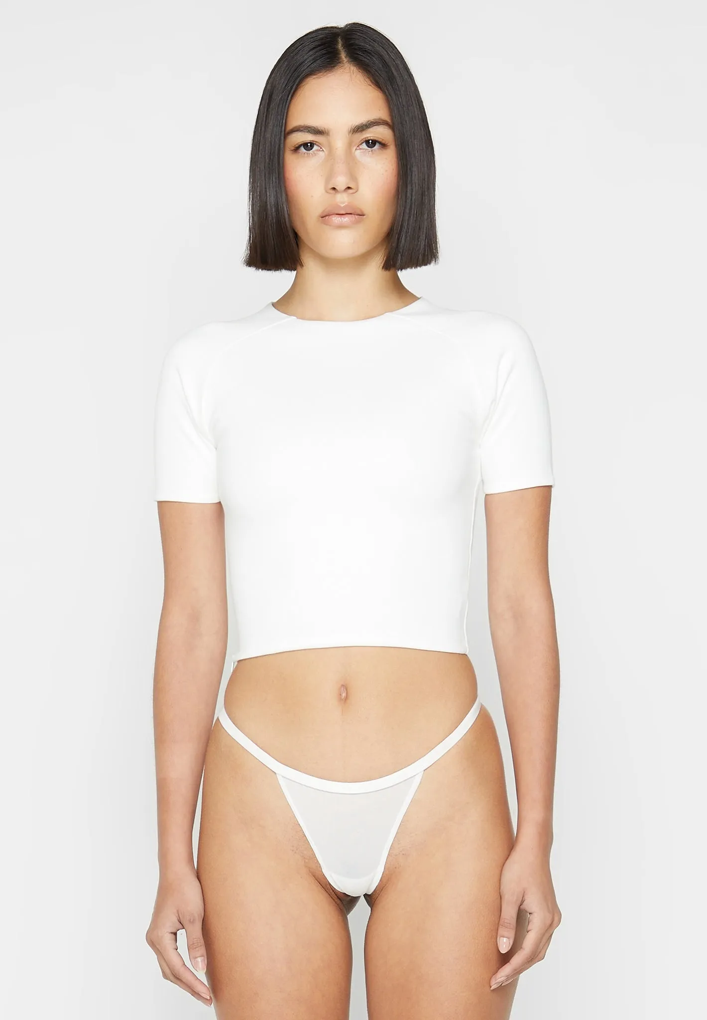 Short Sleeve T Shirt - Off White sold by Maniere De Voir