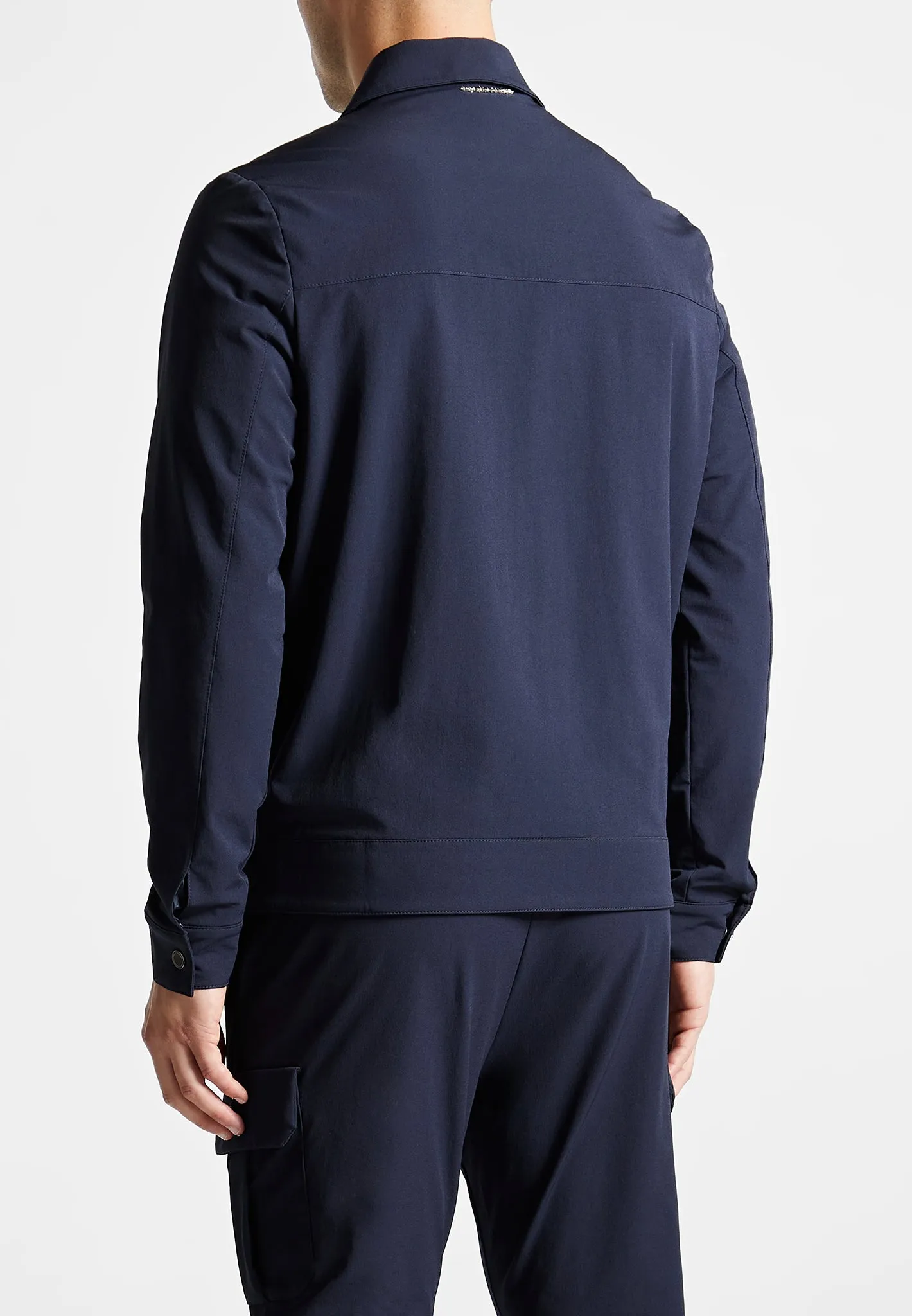 Technical Cargo Jacket - Navy sold by Maniere De Voir product image thumbnail 5