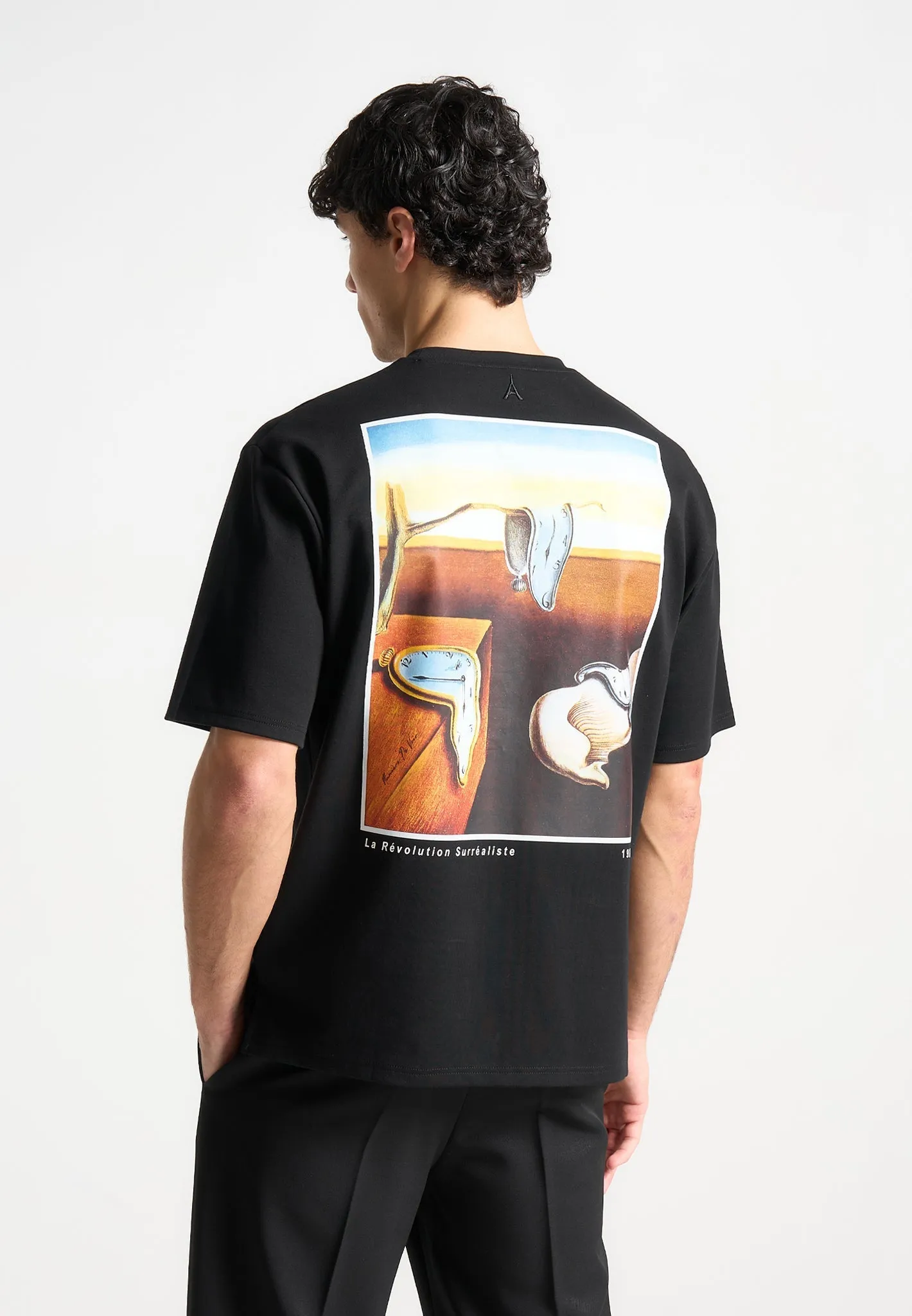 L‘Art - Cotton T-Shirt - Black sold by Maniere De Voir