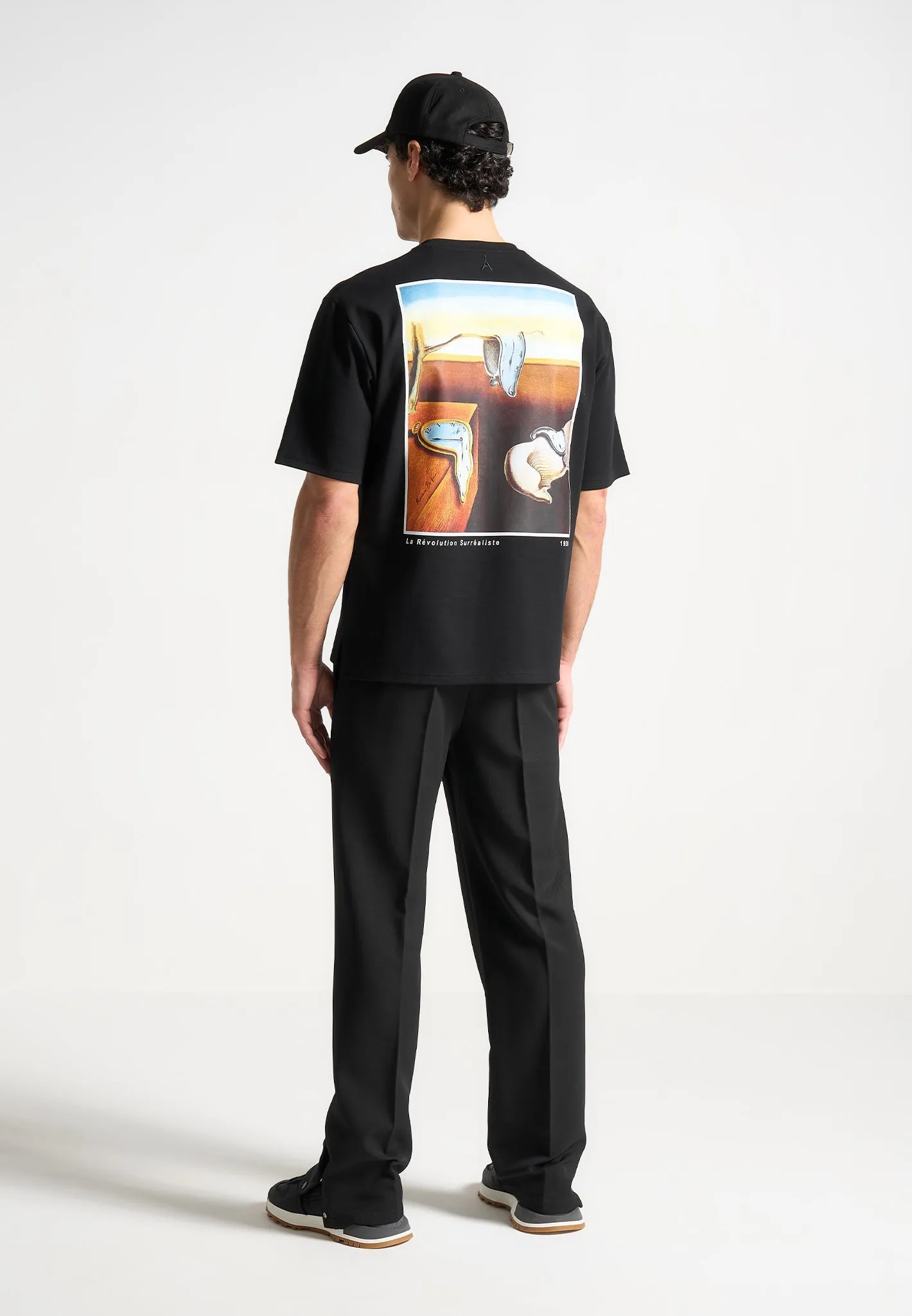 L‘Art - Cotton T-Shirt - Black sold by Maniere De Voir product image thumbnail 5