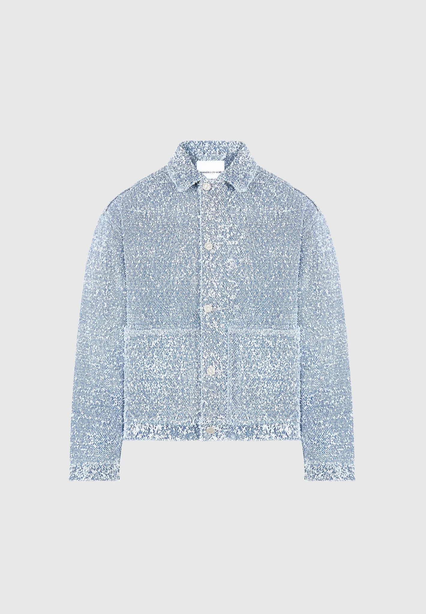 Boucle Carpenter Jacket - Blue sold by Maniere De Voir product image thumbnail 2