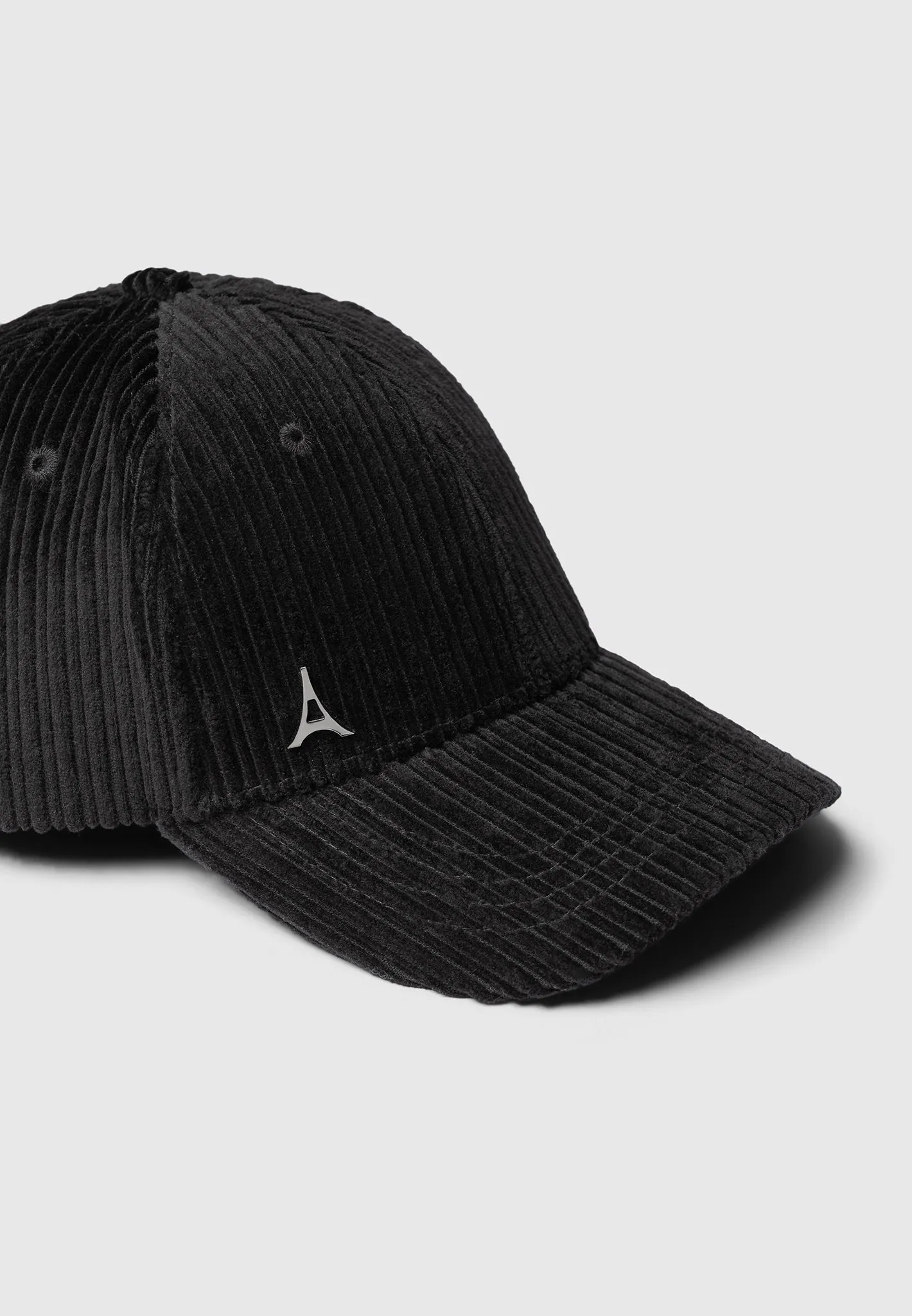 Eiffel Corduroy Cap - Black sold by Maniere De Voir product image thumbnail 2