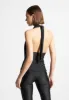 Draped Halterneck Top - Black sold by Maniere De Voir