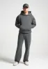 Éternel 420GSM Pintuck Joggers - Dark Grey sold by Maniere De Voir