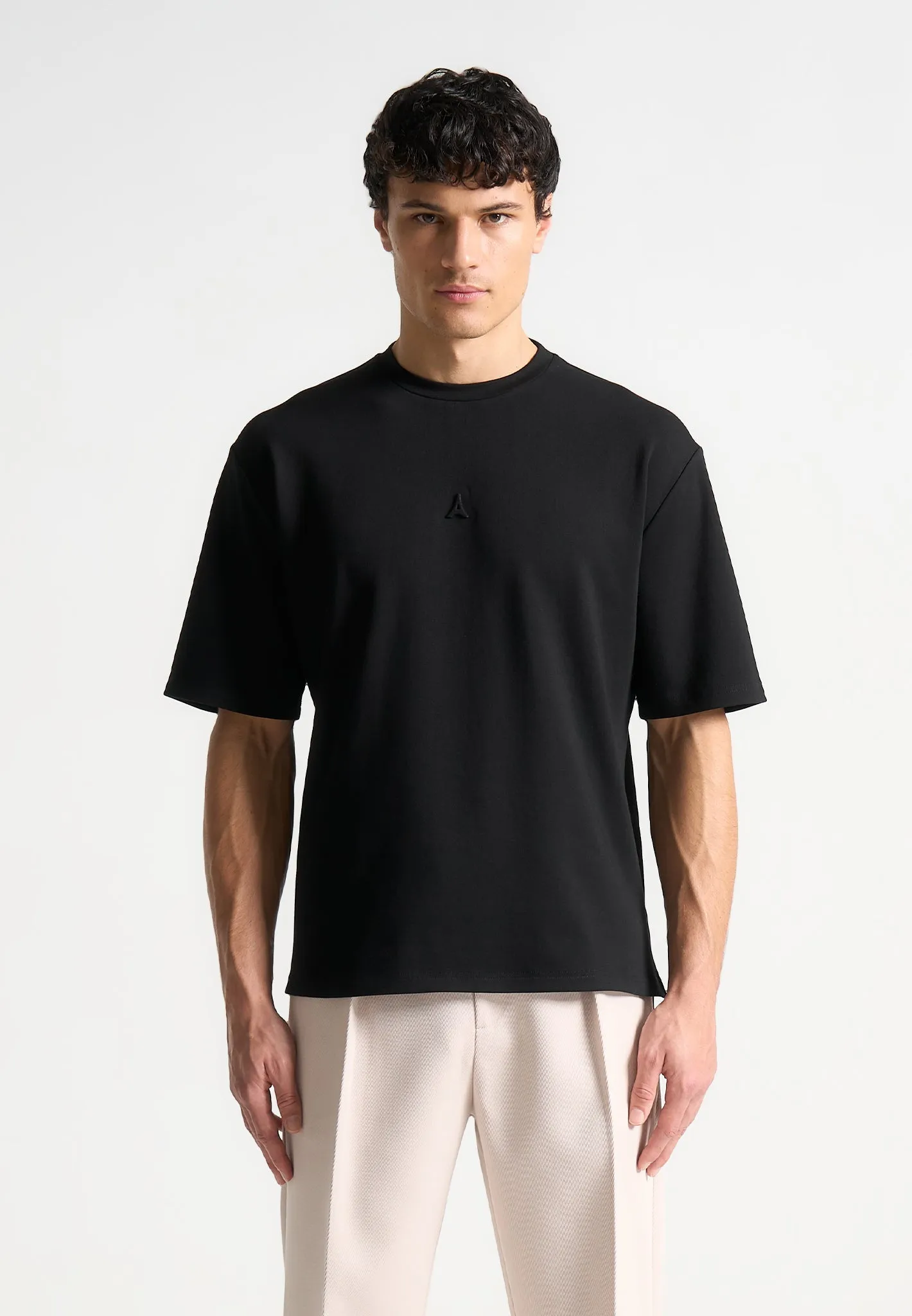 Self Portrait - Van Gogh Cotton T-Shirt - Black sold by Maniere De Voir product image thumbnail 3